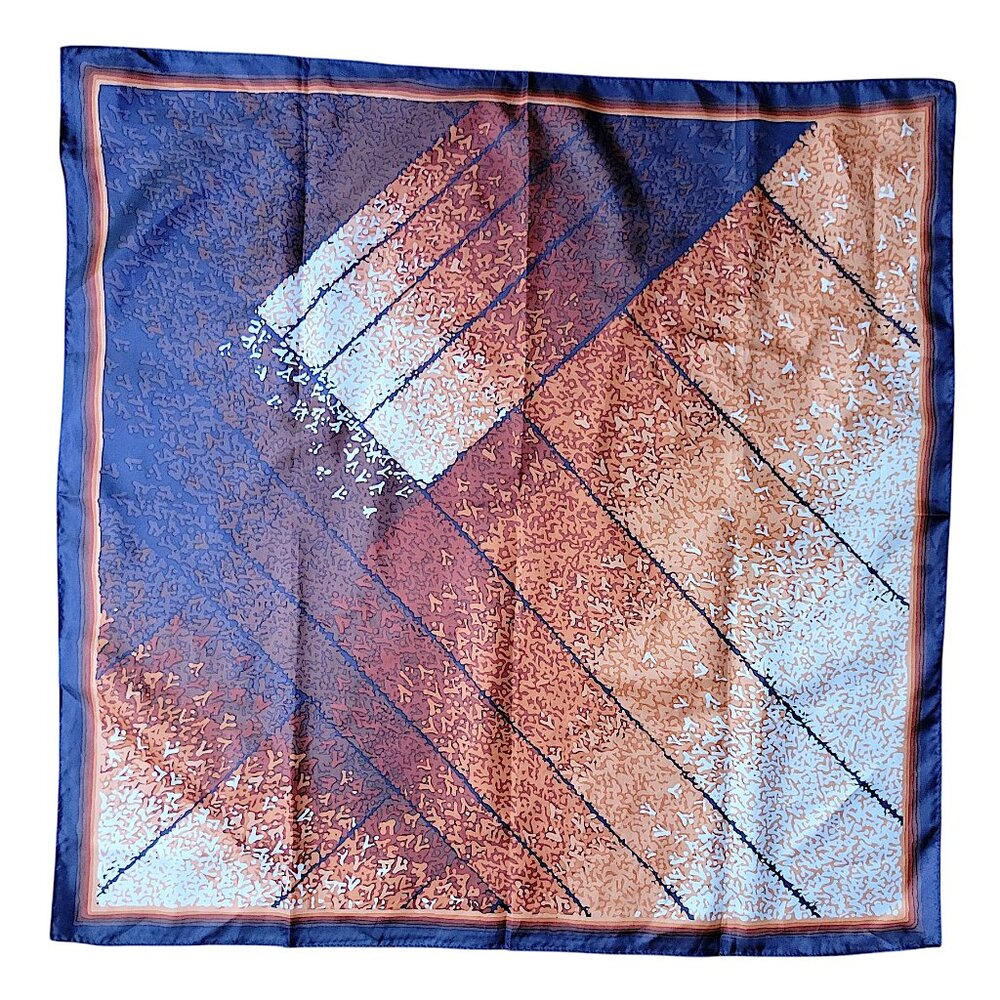 Vintage Totes Square Polyester Rain Scarf